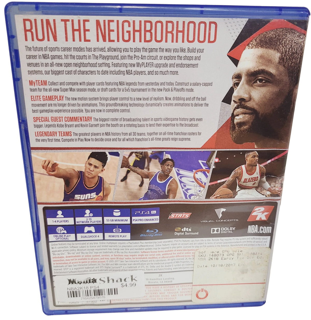 NBA 2K18 PS4