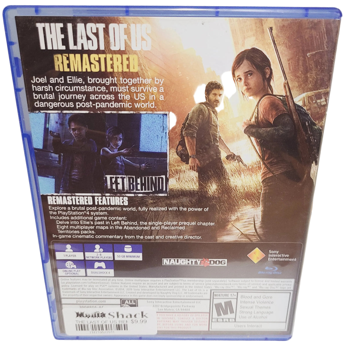 The Last of Us Remastered PS4