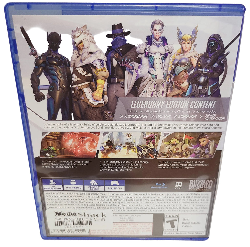 Overwatch Legendary Edition PS4