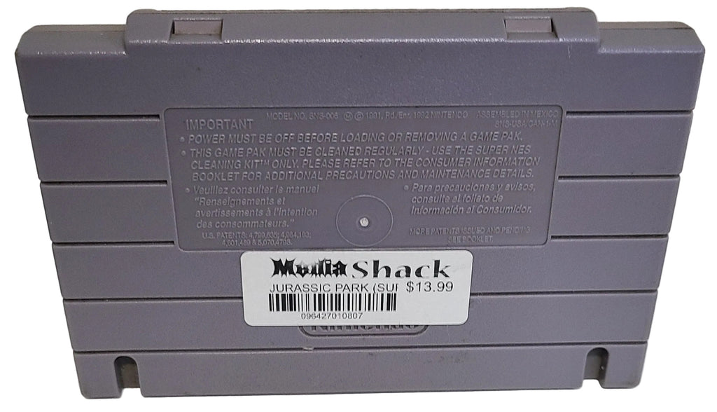 Jurassic Park SNES