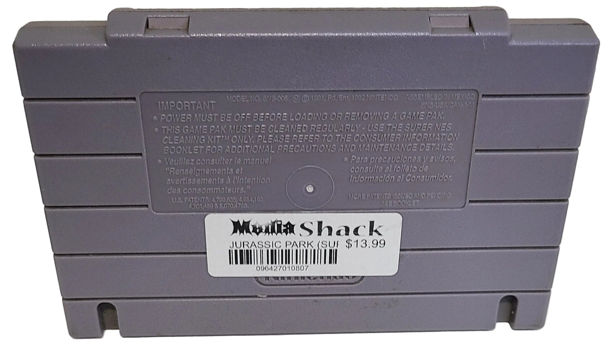 Jurassic Park SNES