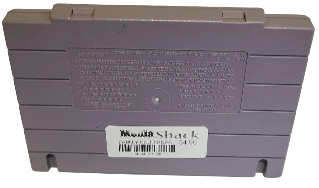 Family Fued SNES