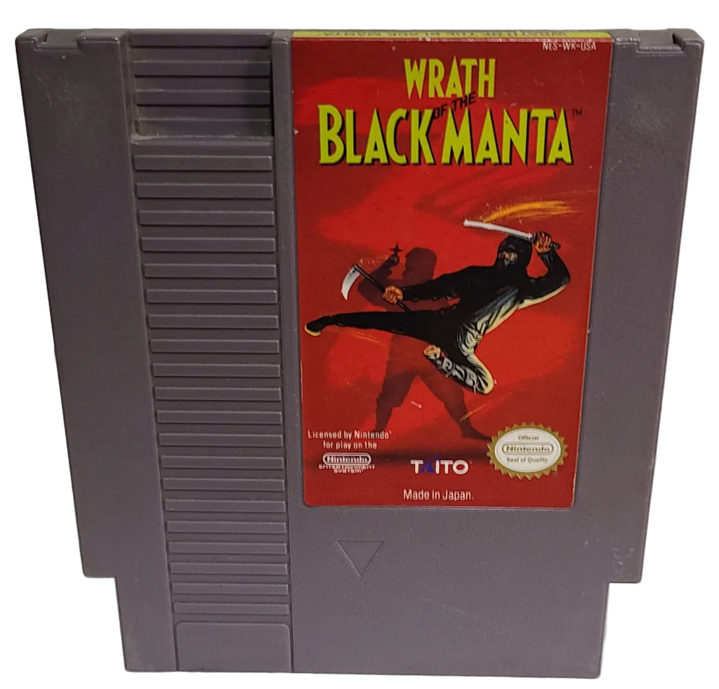 Wrath of the Black Manta Nintendo NES
