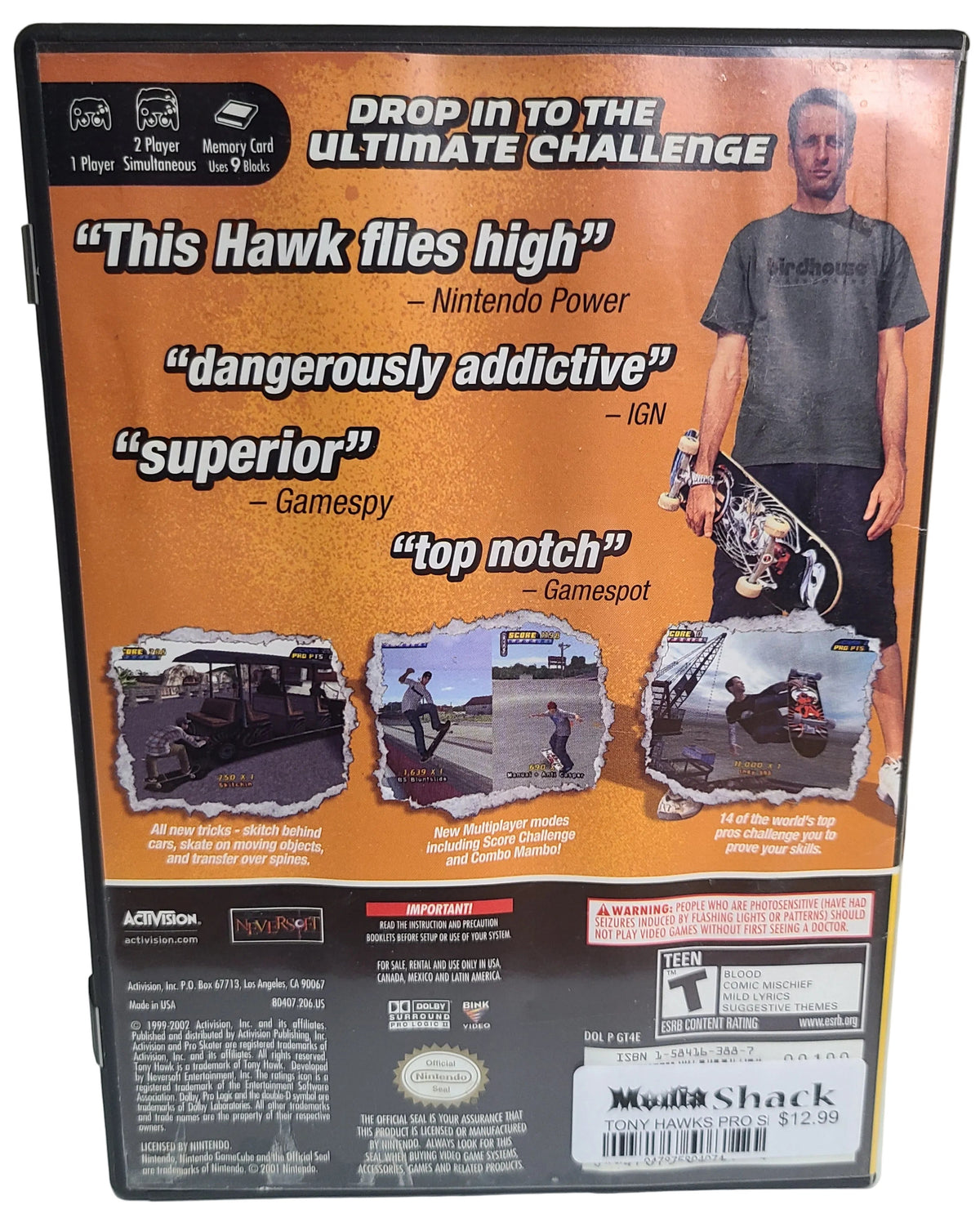 Tony Hawk's Pro Skater 4 Gamecube