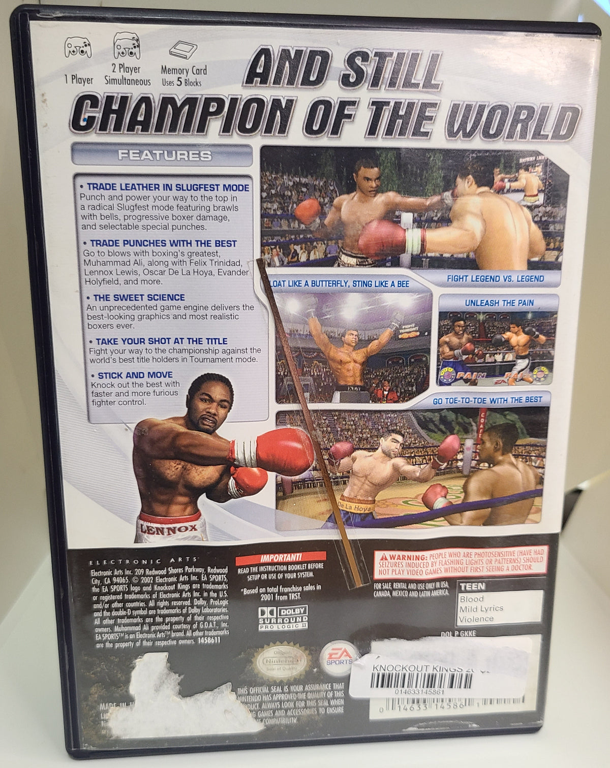 Knockout Kings 2003 Gamecube