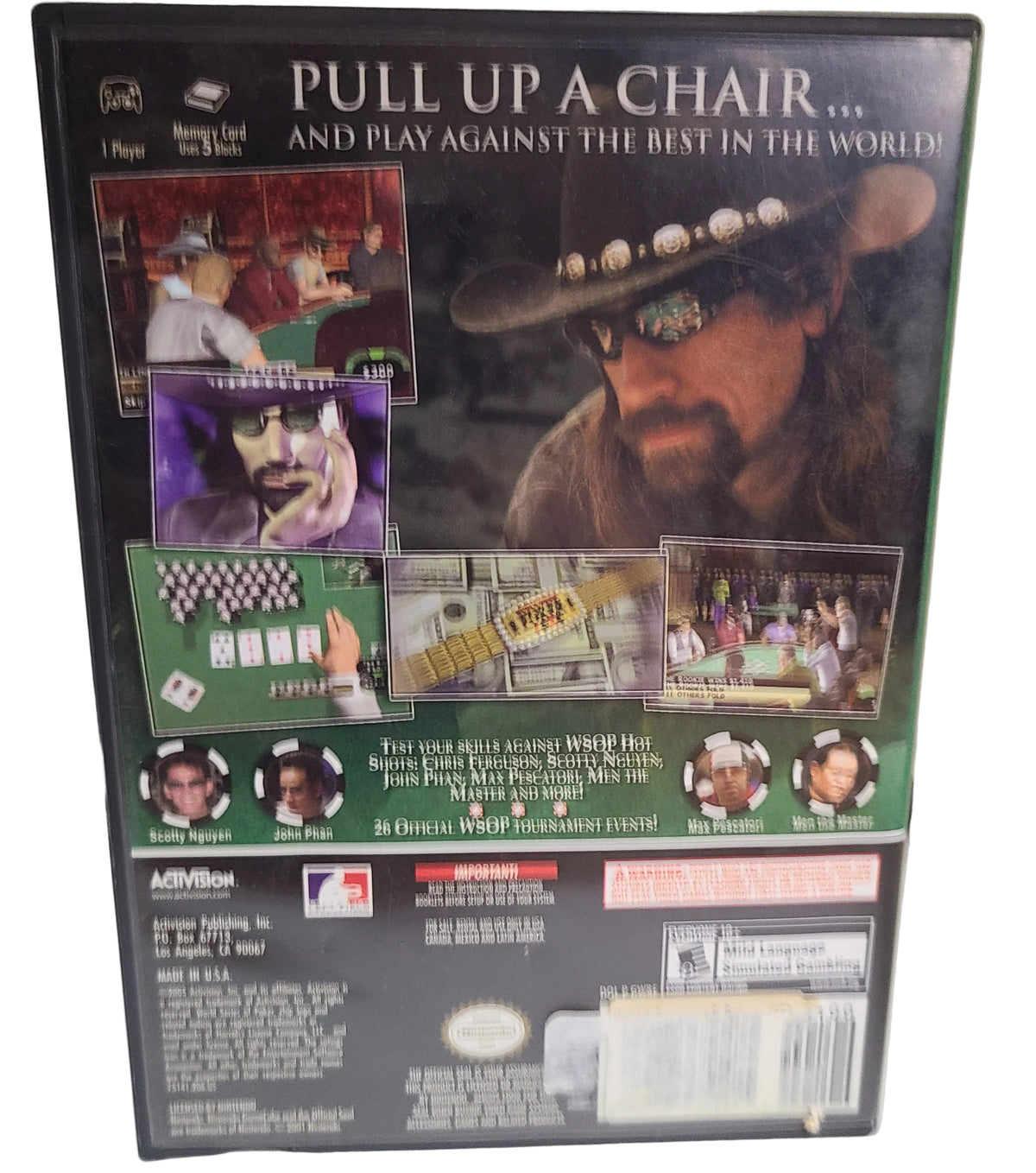 World Series of Poker Gamecube