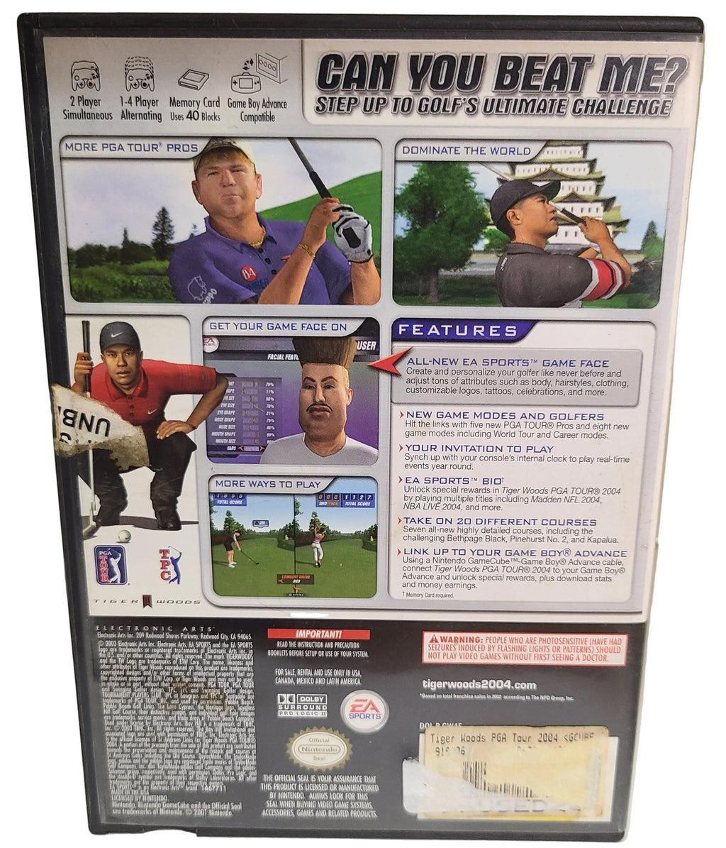 Tiger Woods PGA Tour 2004 Gamecube
