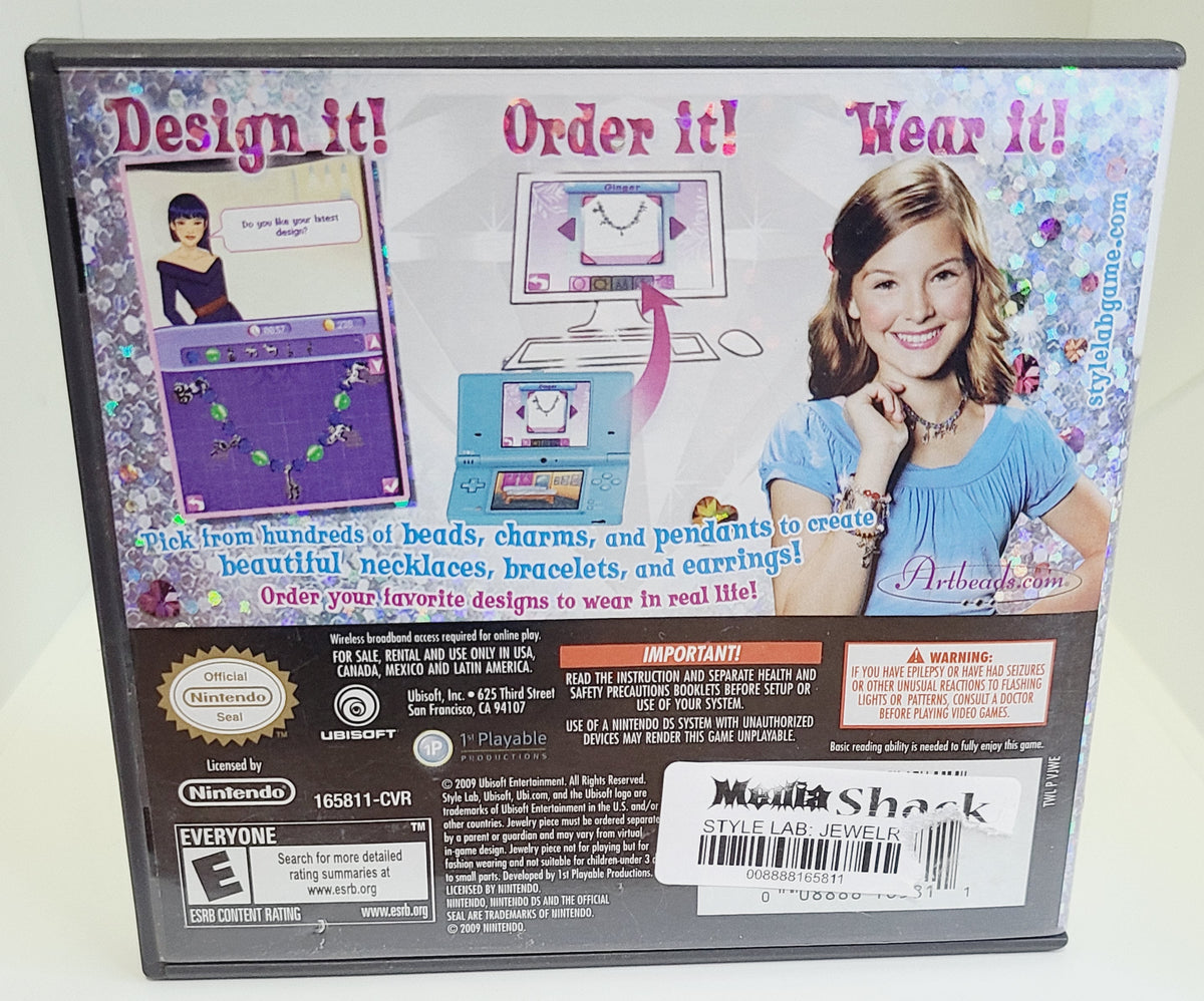 Style Lab Jewelry Desigbn Nintendo DS