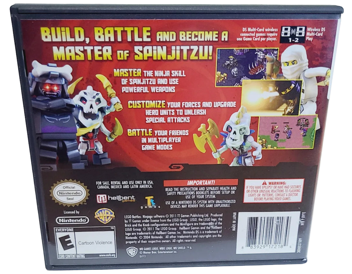 Lego Battles Ninjago Nintendo DS