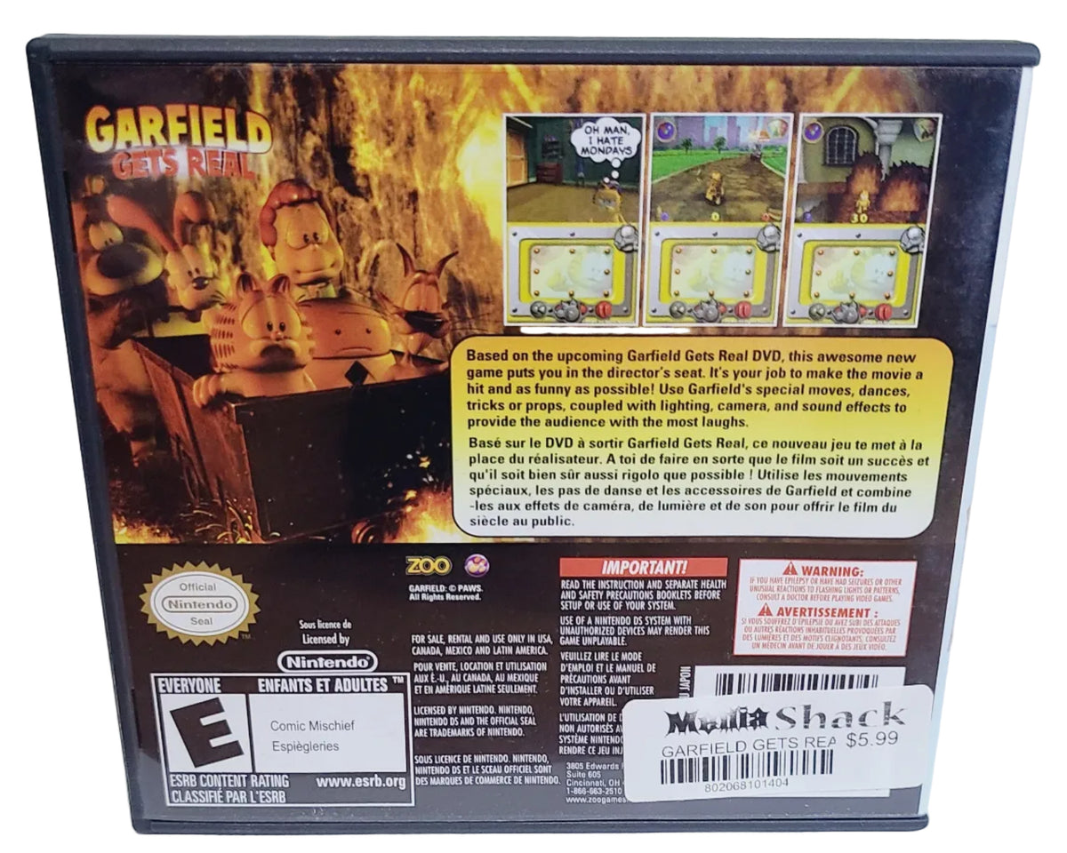 Garfield Gets Real Nintendo DS