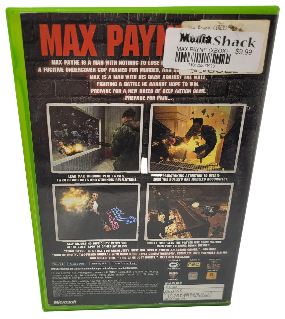 Max Payne Xbox
