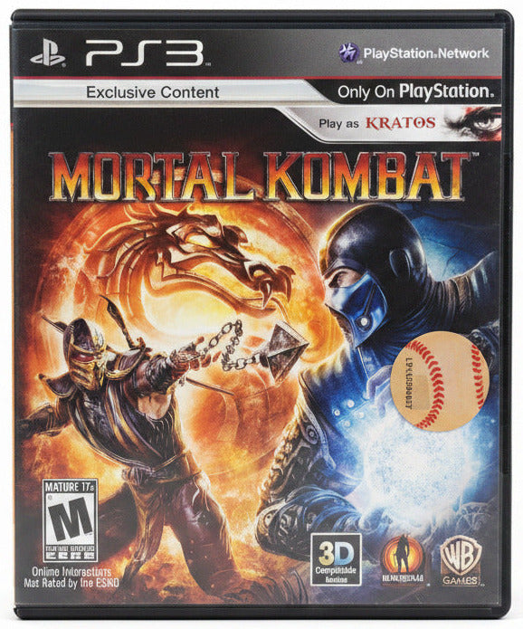 Mortal Kombat Playstation 3 PS3