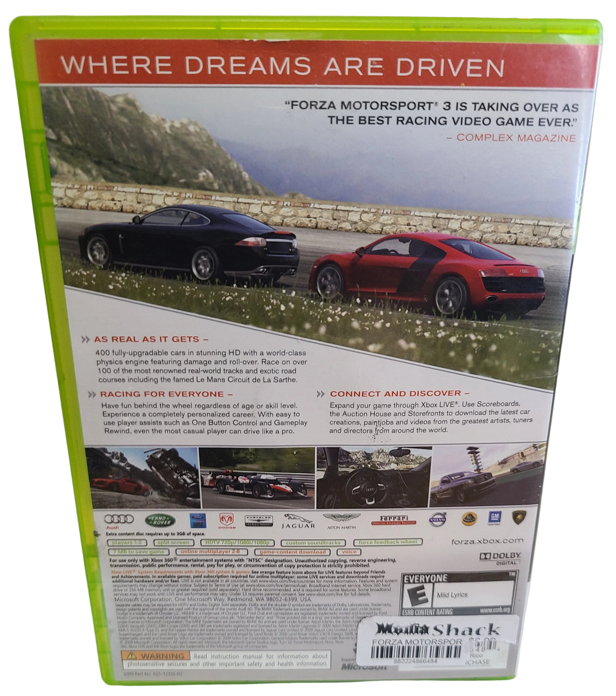 Forza Motorsports 3 Xbox 360