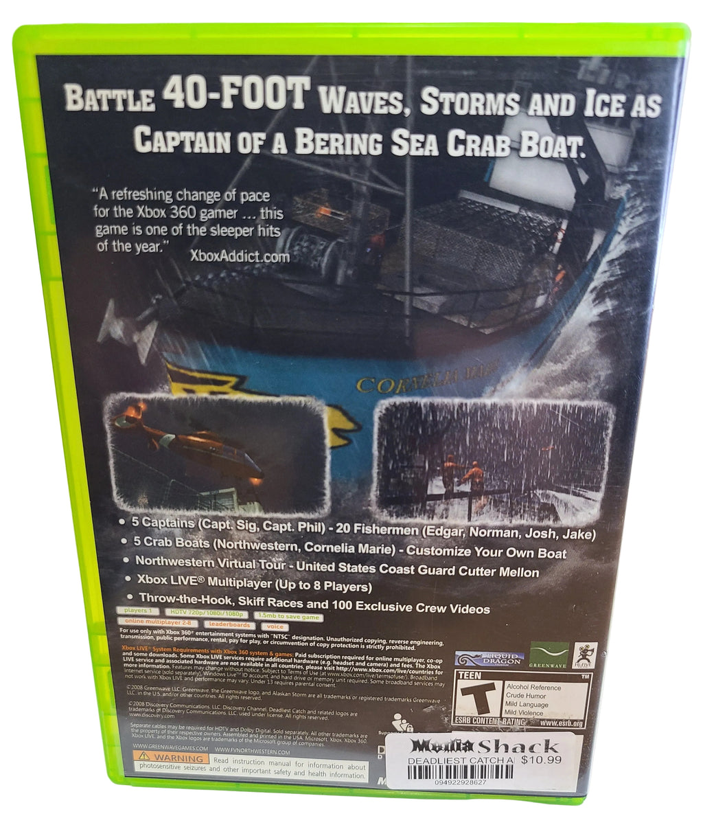 Deadliest Catch Alaskan Storm Xbox 360