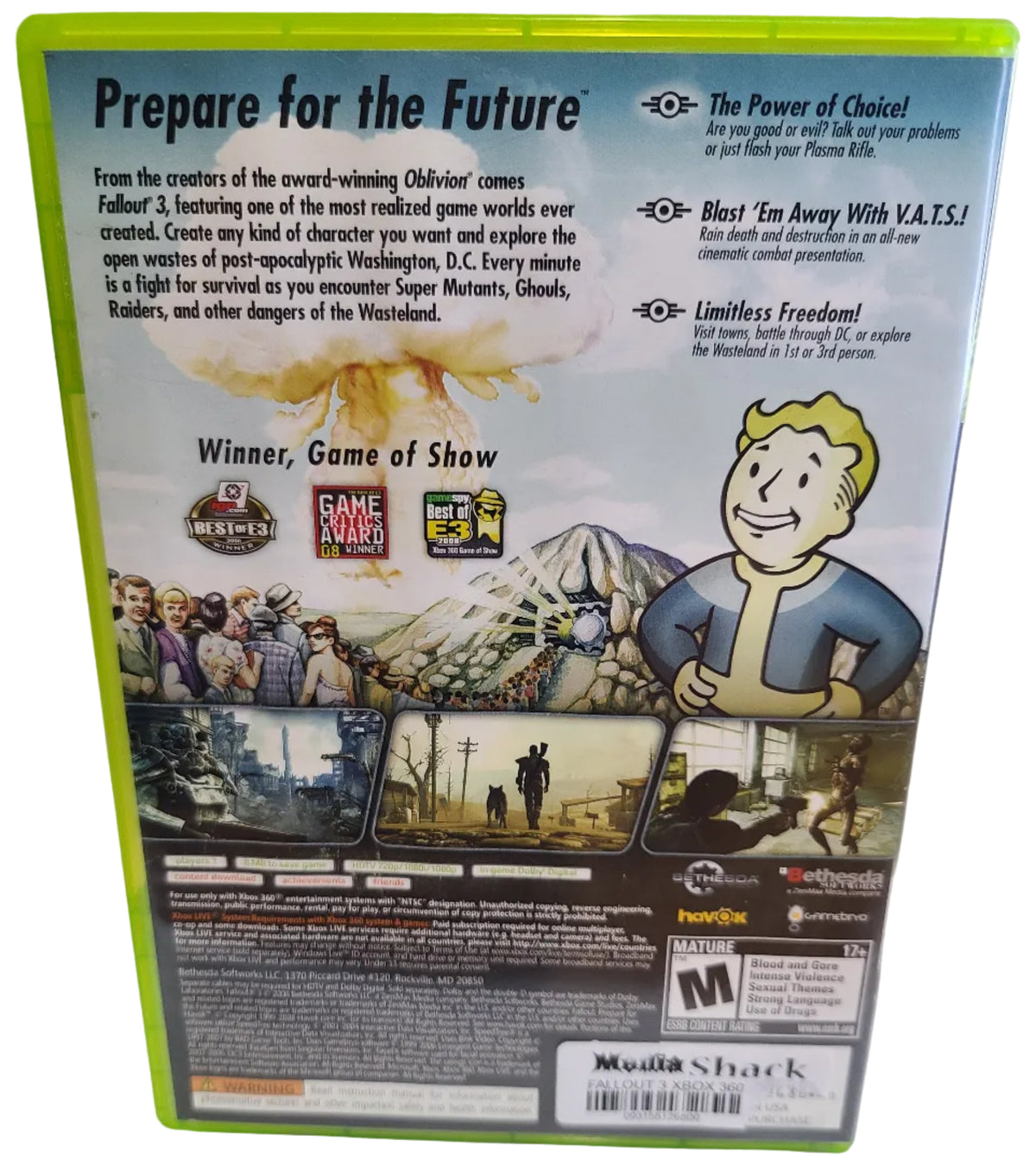 Fallout 3 Xbox 360