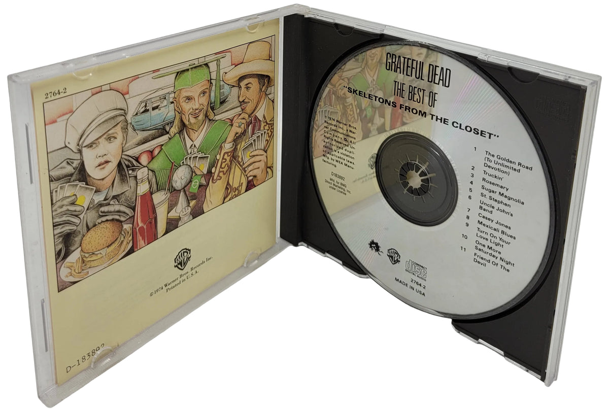 The Best Of Grateful Dead Skeleton's From The Closet CD