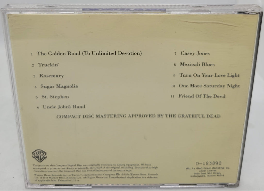 The Best Of Grateful Dead Skeleton's From The Closet CD