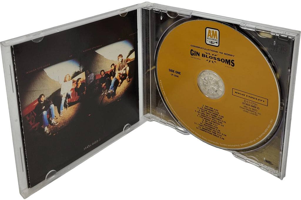Gin Blossoms Congratulations I'm Sorry CD