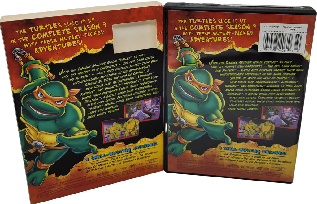 Teenage Mutant Ninja Turtles The Complete Season 9 DVD