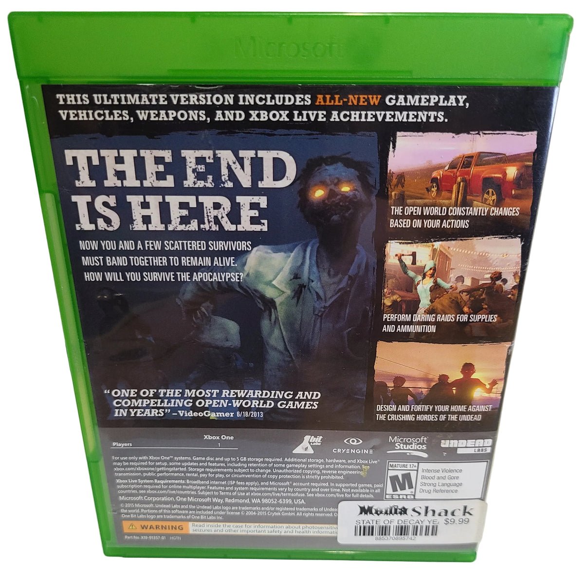 State of Decay Year One Survival Edition Xbox One