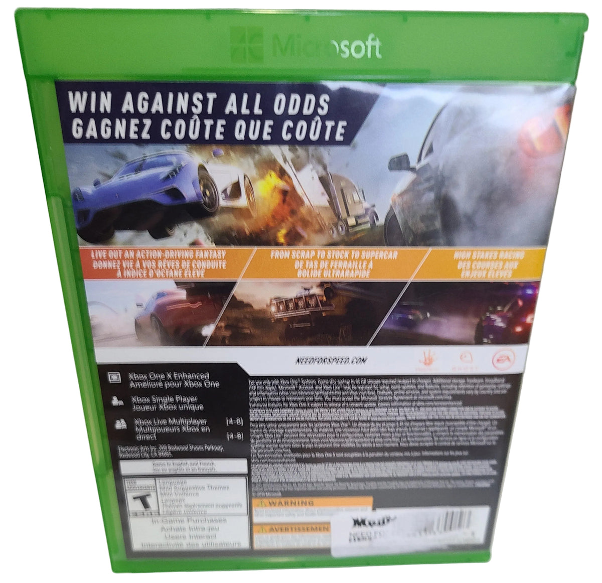 Need for Speed Payback Xbox One