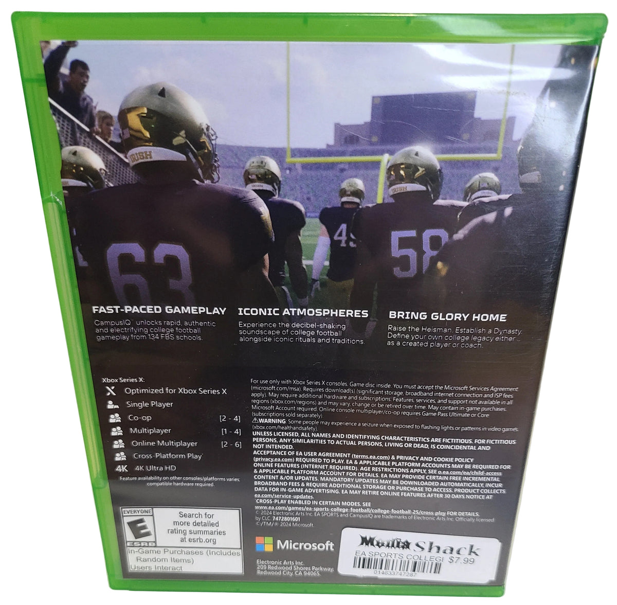 College Football 25 Xbox One Series X/S