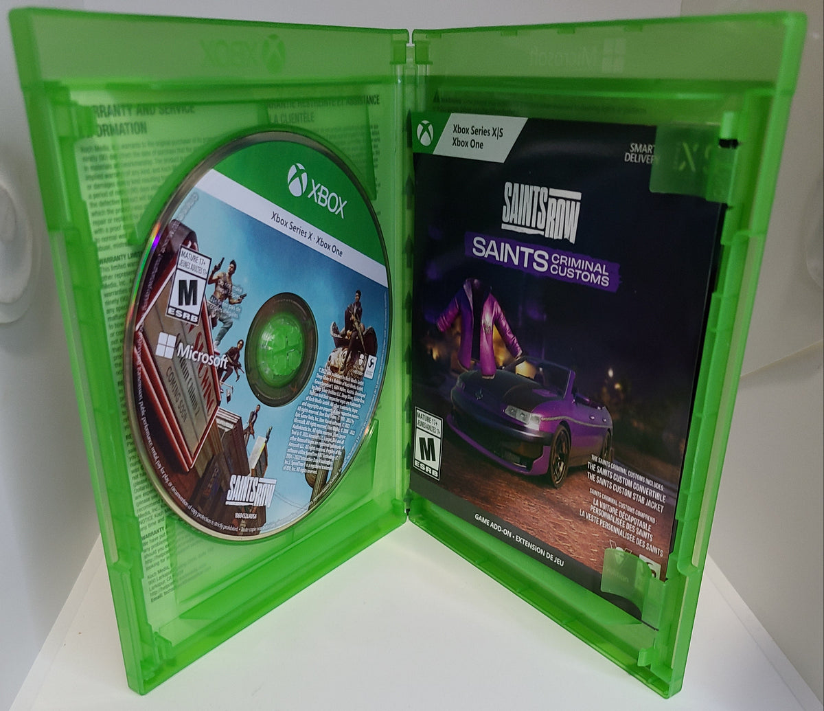 Saints Row Criminal Customs Edition Xbox One Series X/S