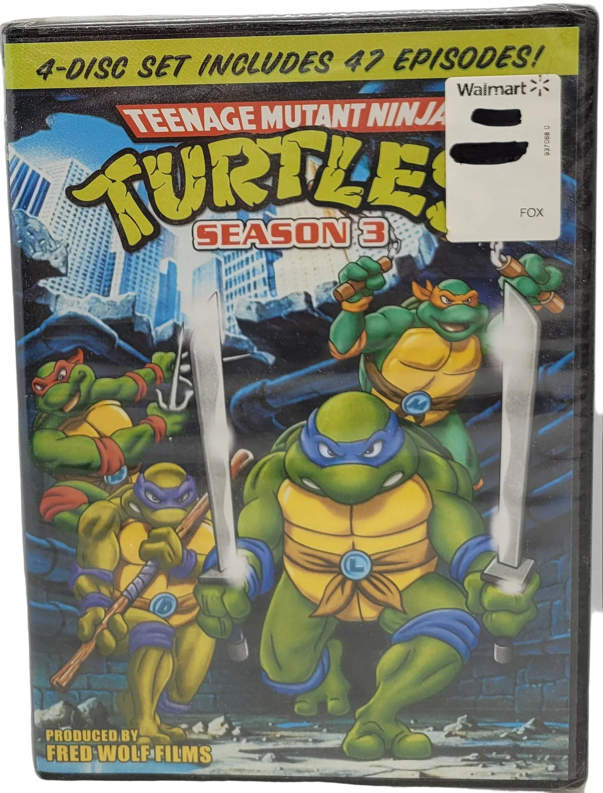 Teenage Mutant Ninja Turtles Season 3 DVD