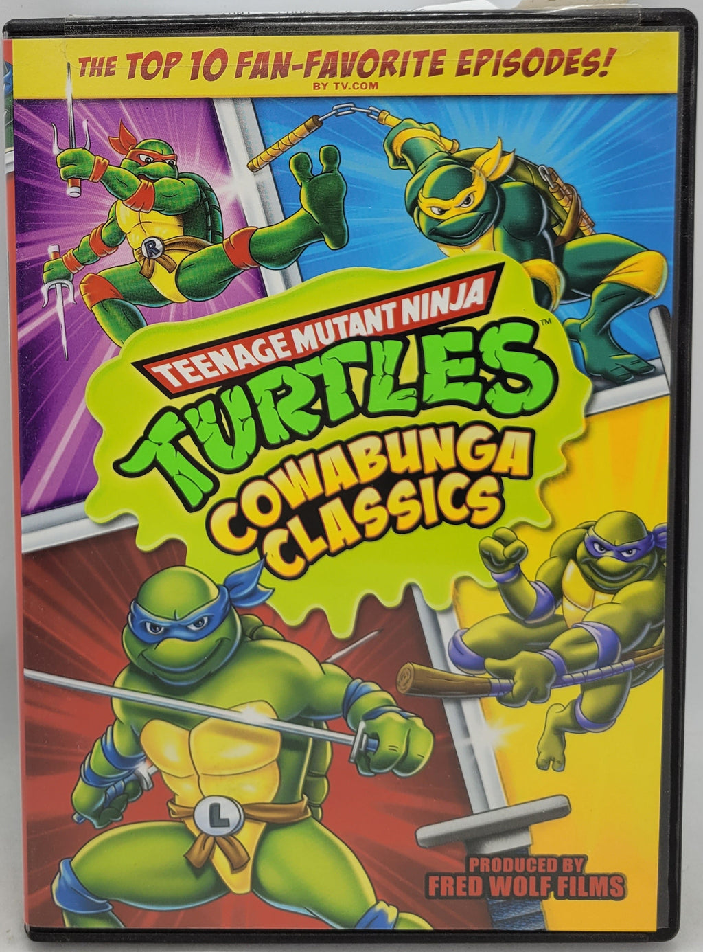 Teenage Mutant Ninja Turtles Cowabunga Classics DVD