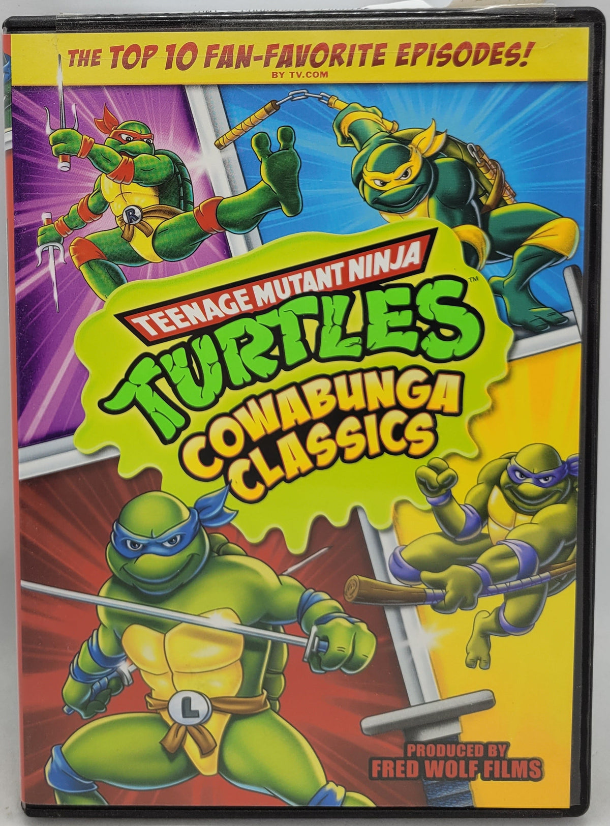 Teenage Mutant Ninja Turtles Cowabunga Classics DVD