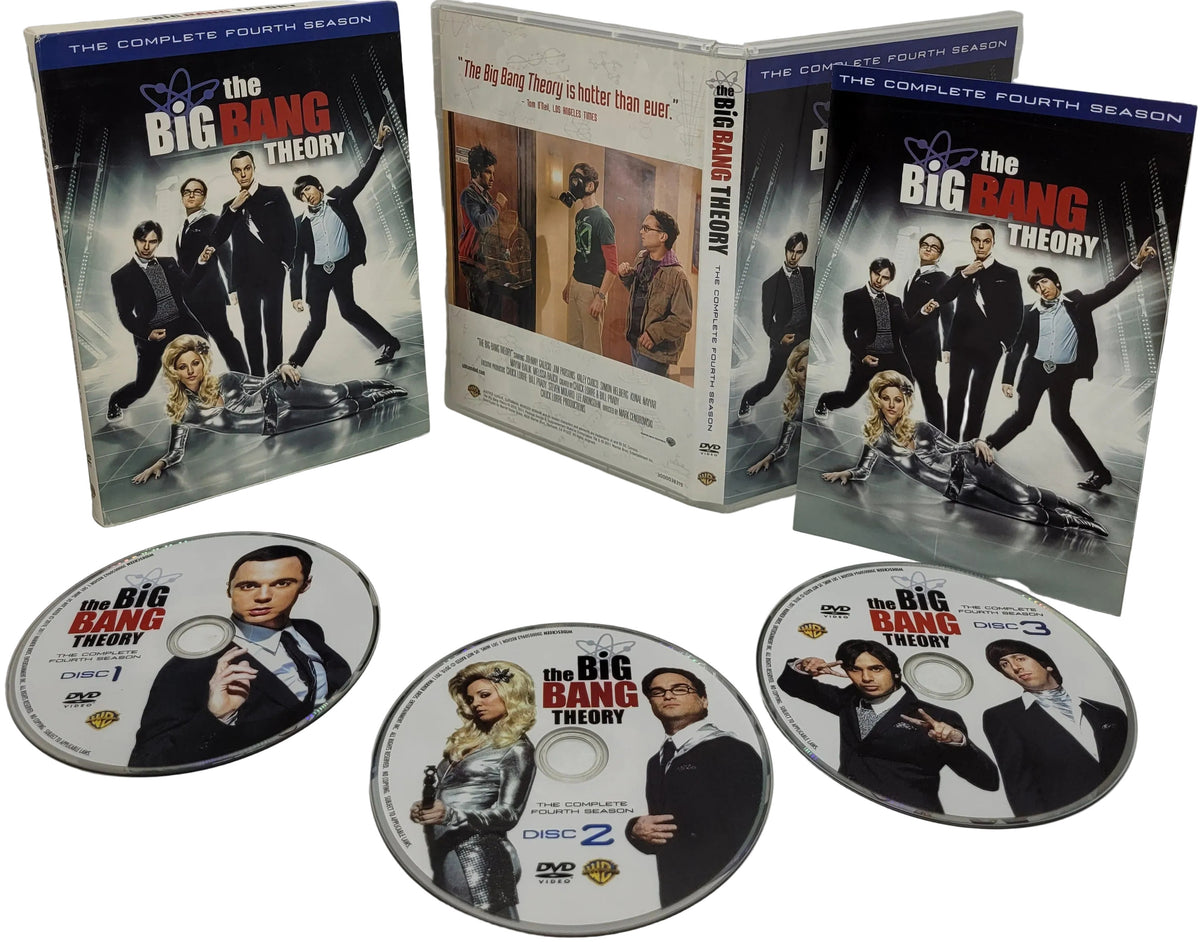 The Big Bang Theory Fourth Seasons DVD