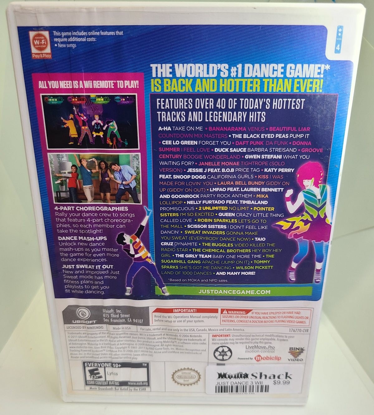 Just Dance 3 Wii
