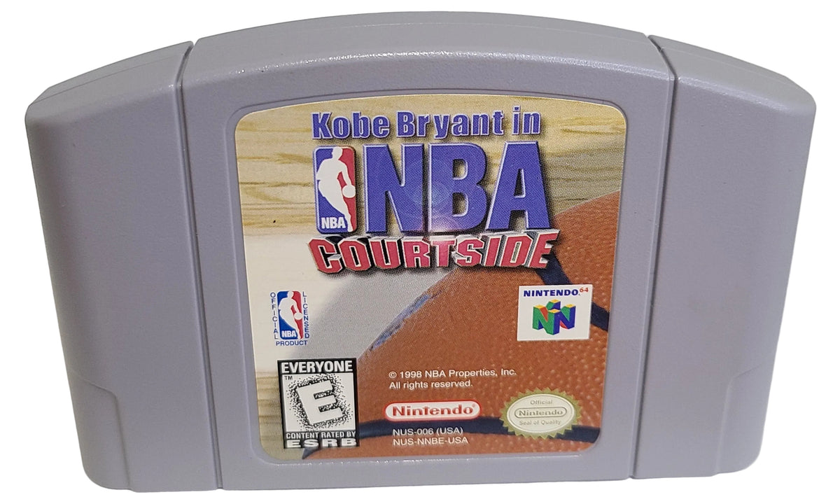 Kobe Bryant In NBA Courtside Nintendo 64 N64