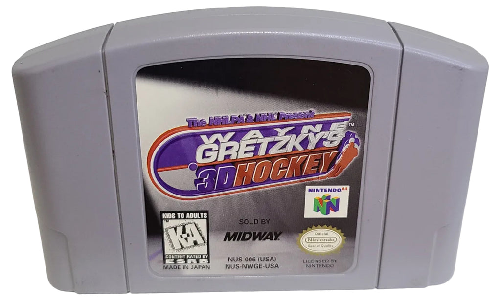 Wayne Gretzky's 3d Hockey Nintendo 64 N64