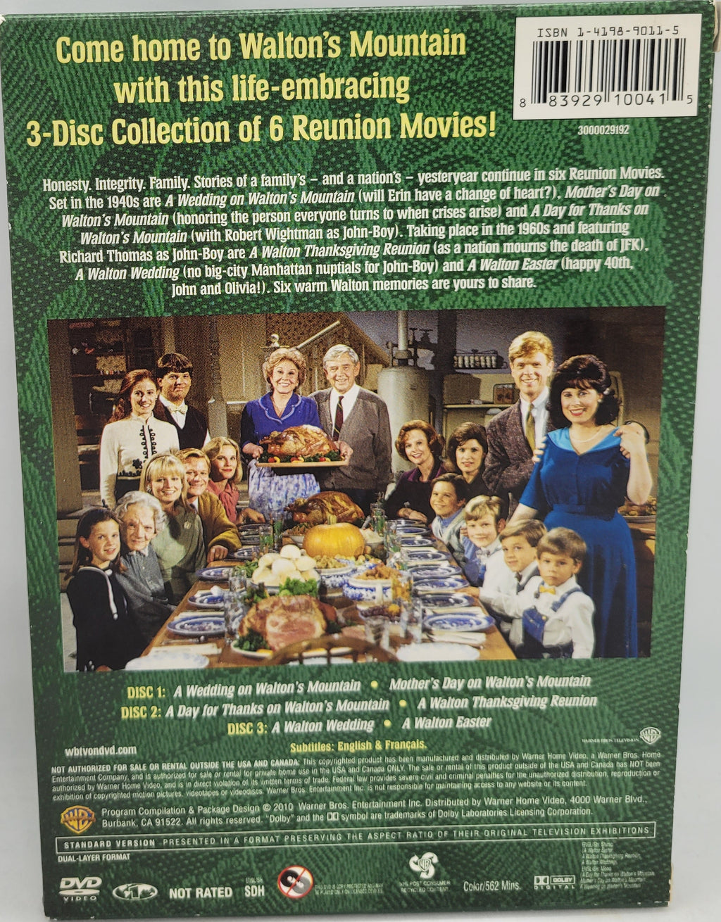 The Waltons Movie Collection DVD