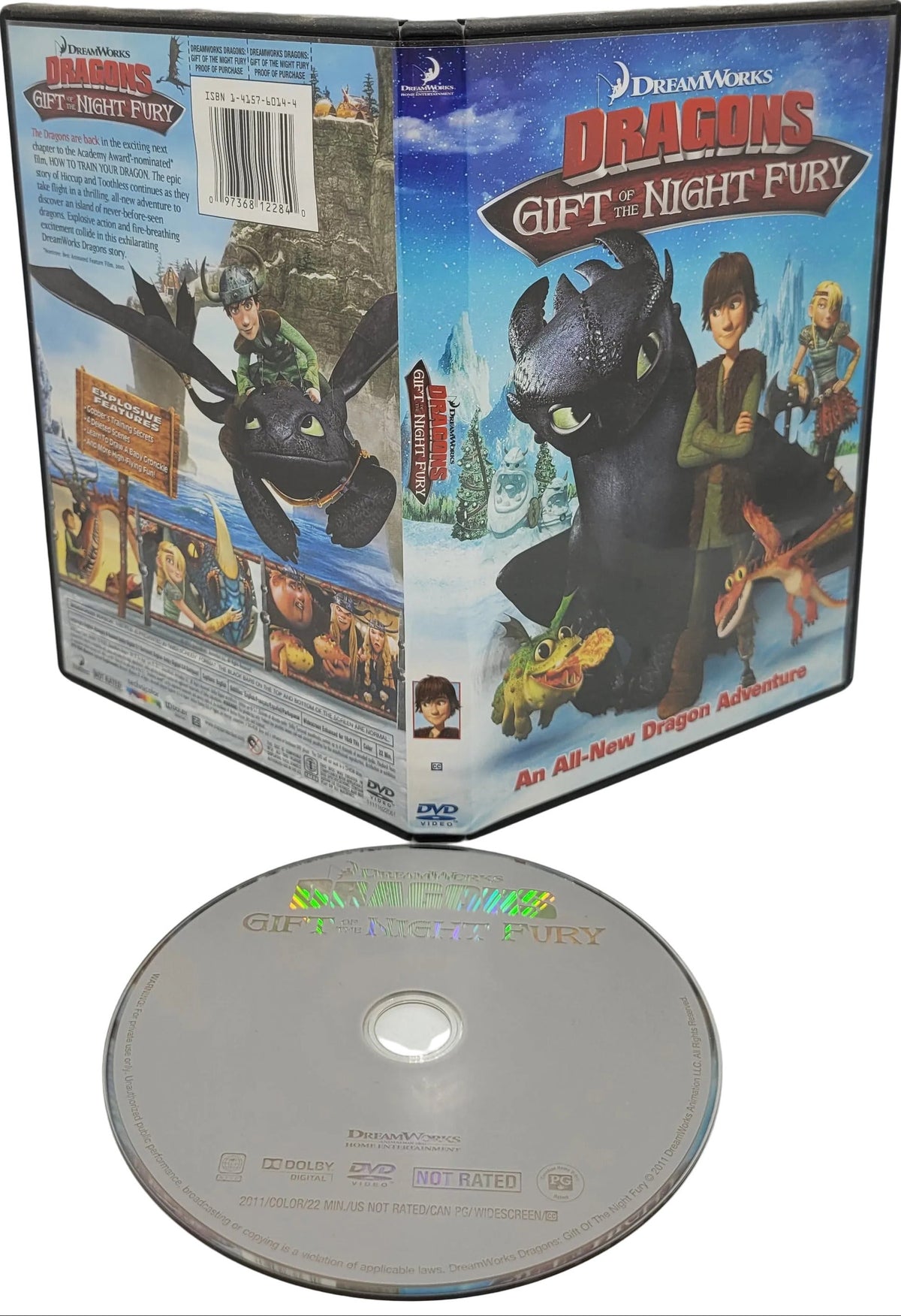 Dragons Gift Of The Night Fury DVD