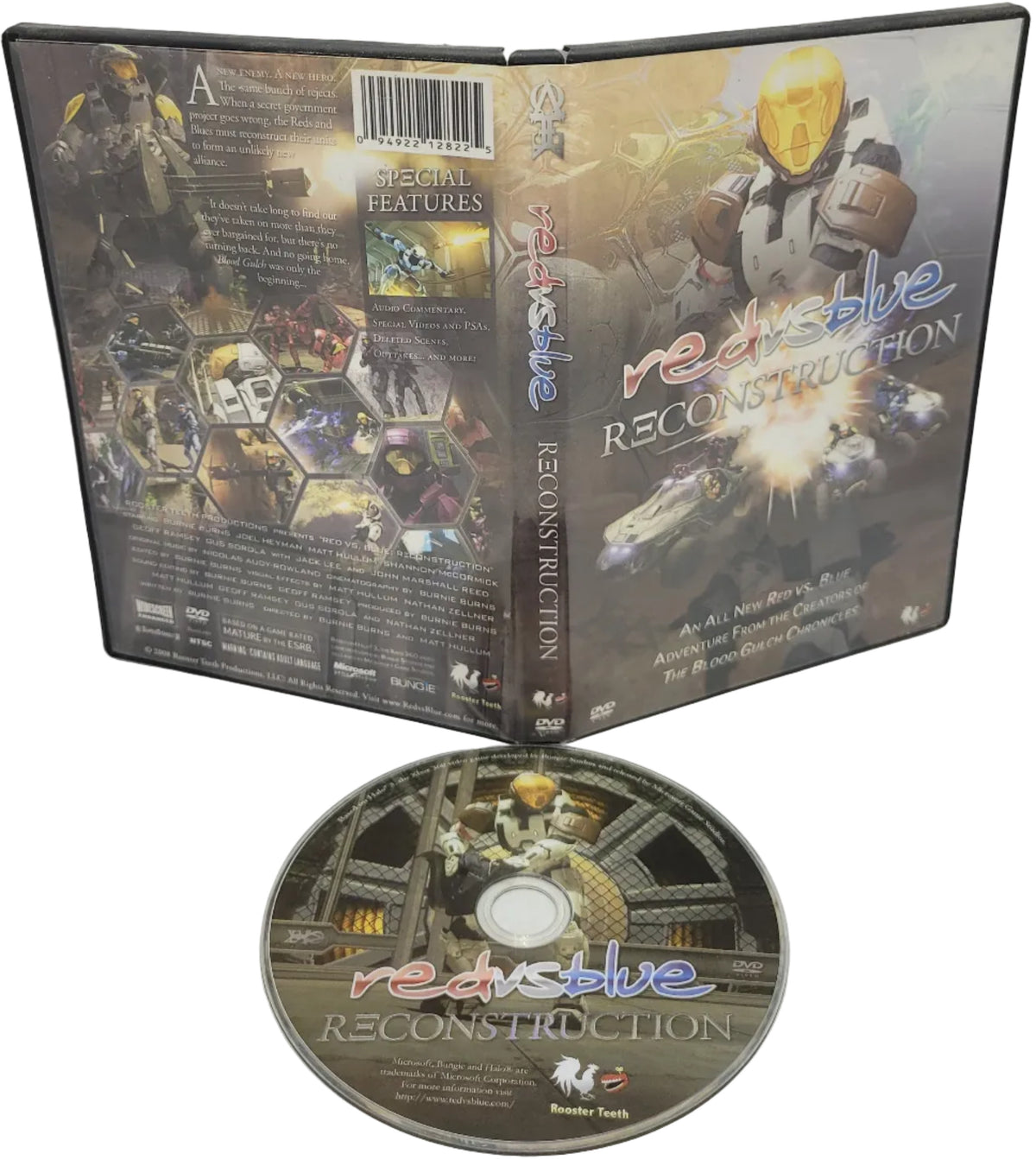 Red VS Blue Reconstuction  DVD