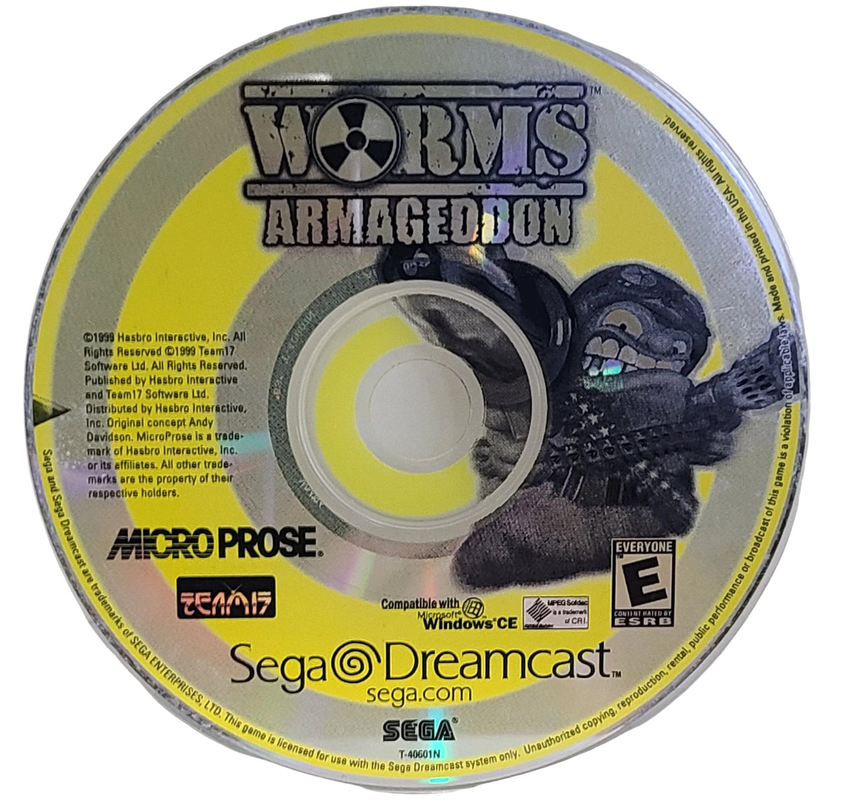 Worms Armageddon Sega Dreamcast