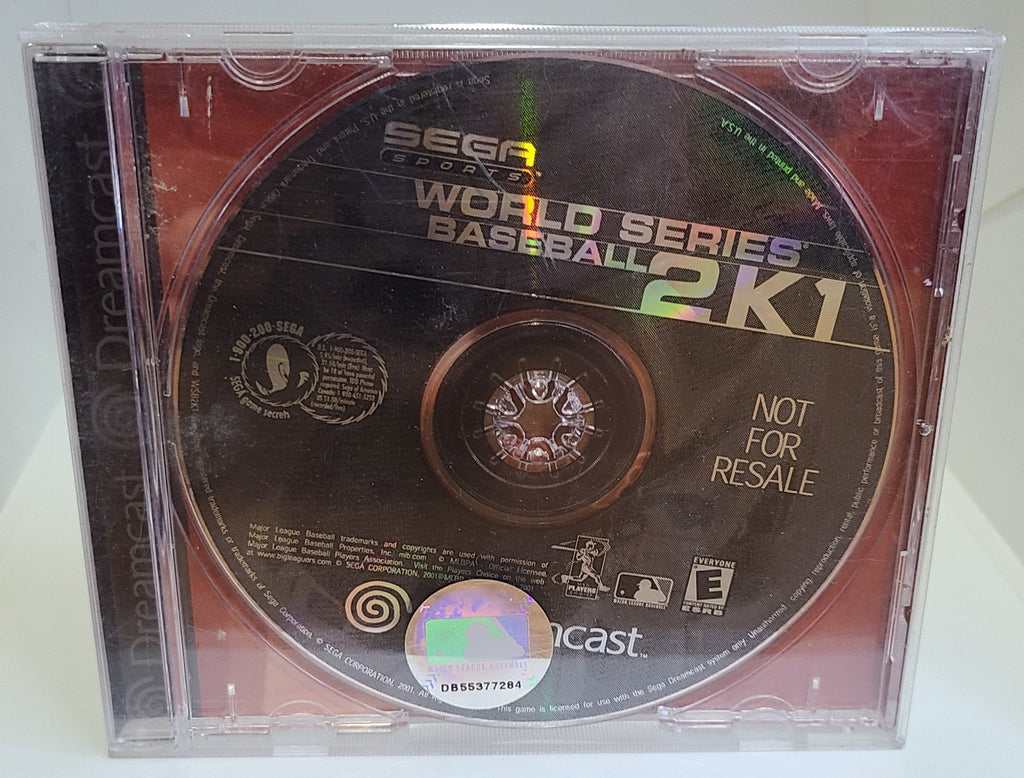 World Series Baseball 2K1 Sega Dreamcast