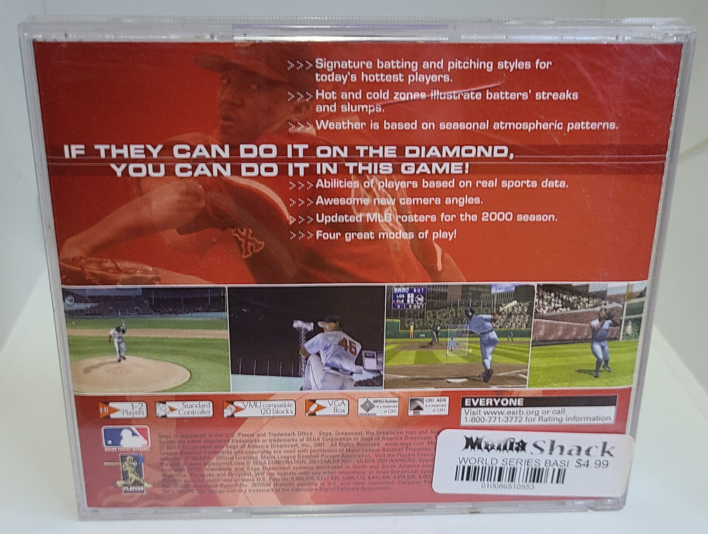 World Series Baseball 2K1 Sega Dreamcast