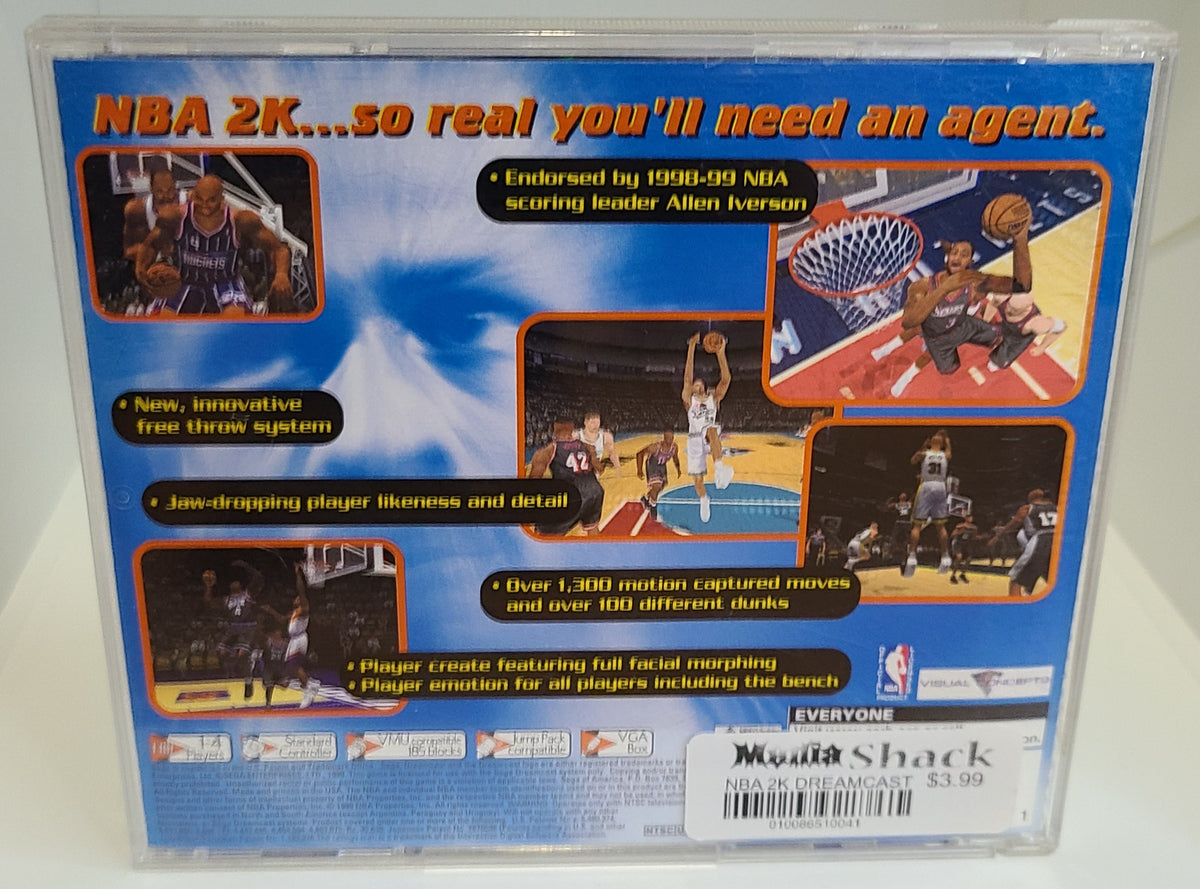 NBA 2k Sega Dreamcast