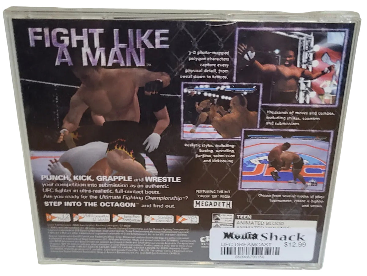 Ultimate Fighting Championship Sega Dreamcast