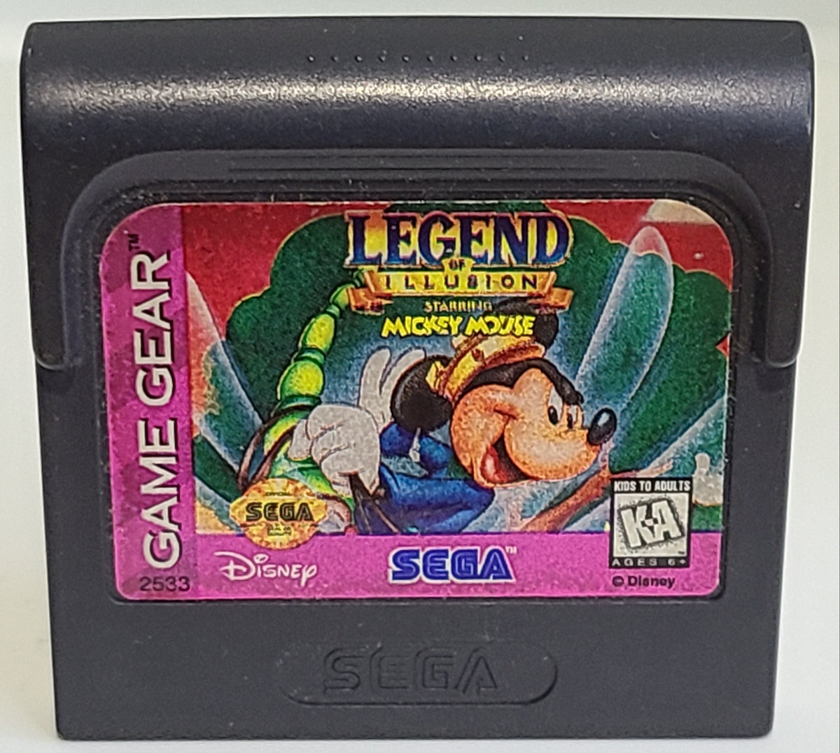 Legend of Illusion Starring Mickey Mouse Game Gear