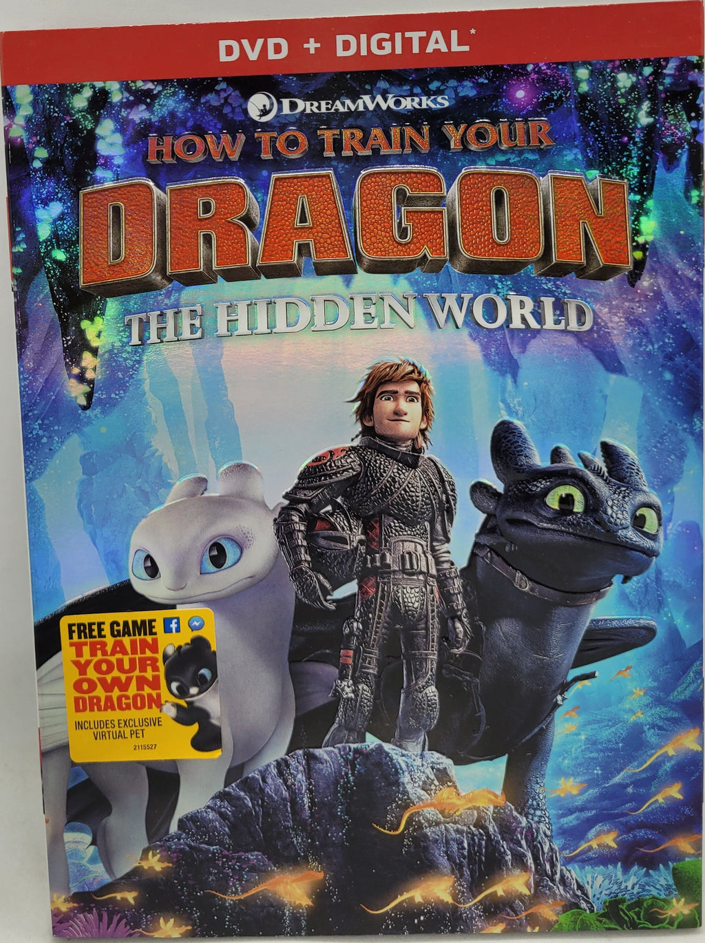 How To Train Your Dragon The Hidden World DVD