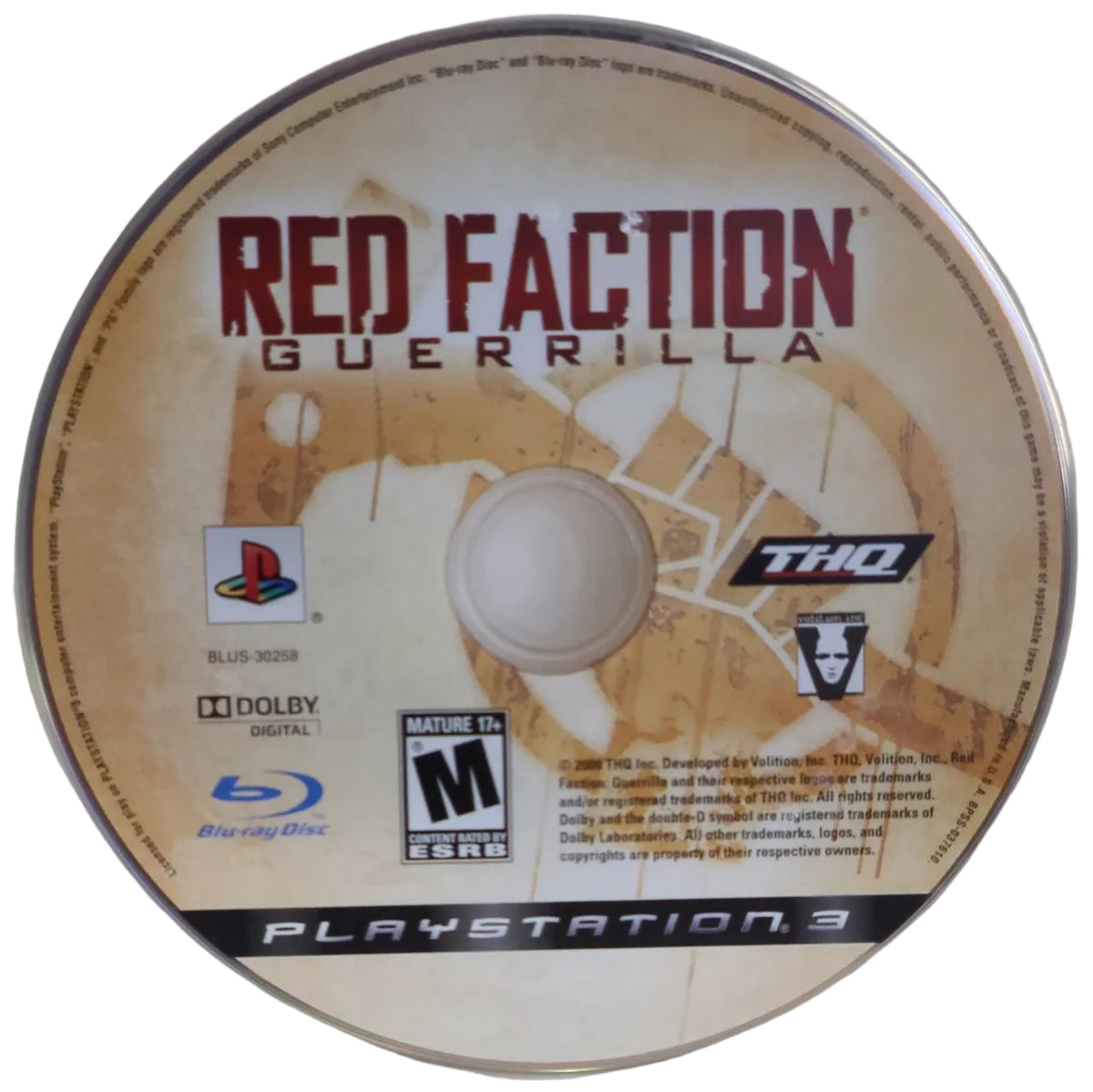 Red Faction Guerrilla Playstation 3 PS3