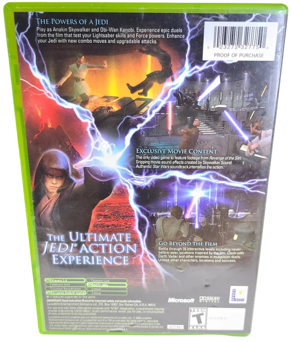 Star Wars Episode III Revenge of the Sith Xbox
