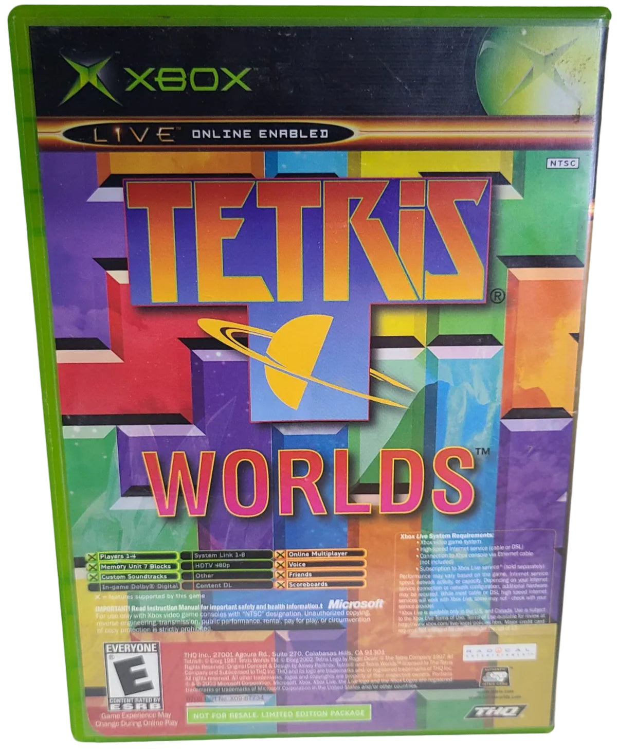 Star Wars The Clone Wars / Tetris Worlds Xbox