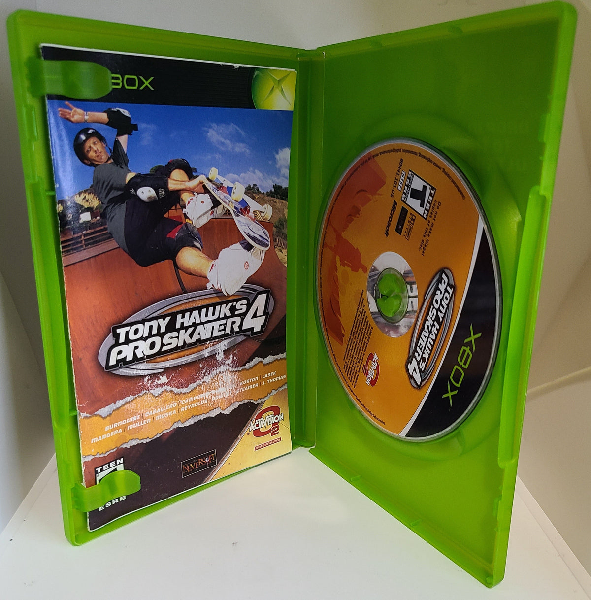 Tony Hawk's Pro Skater 4 Xbox