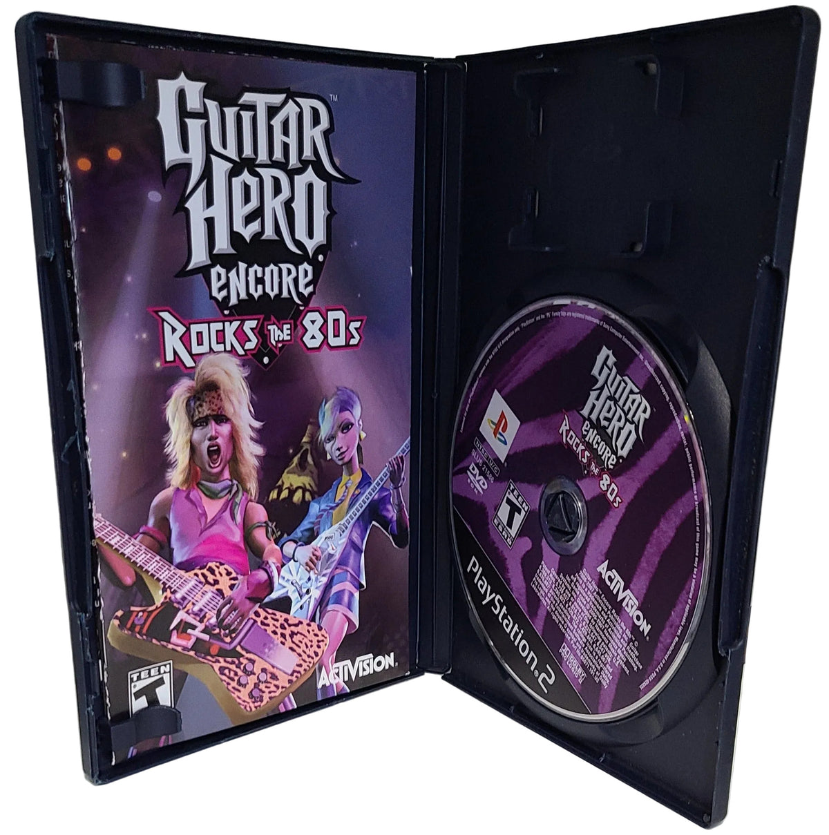 Guitar Hero 3 Disc set GH 1, GH 2, GH Encore Rocks the 80's Playstation 2 PS2