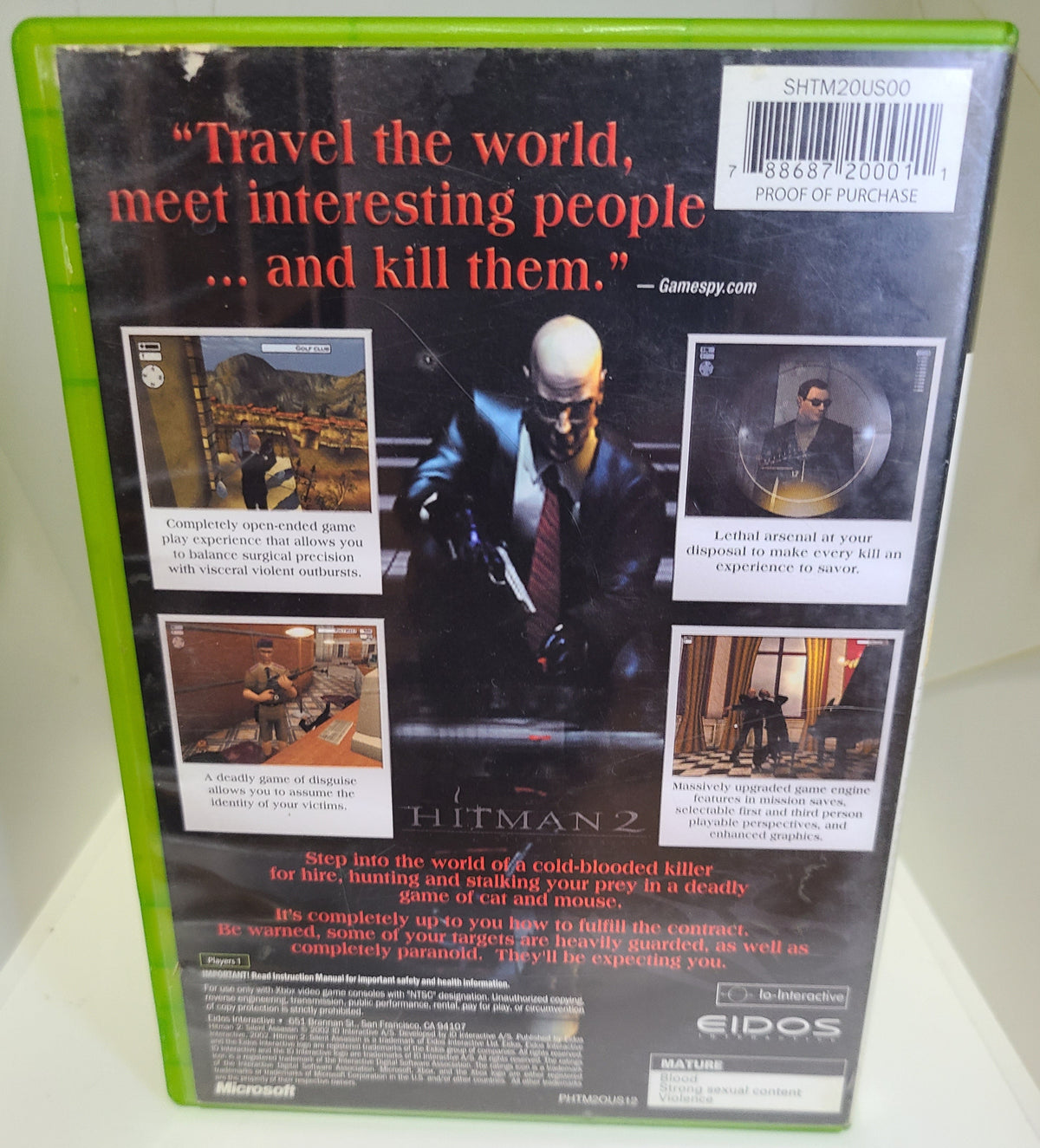 Hitman 2 Silent Assassins Xbox